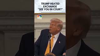 See You in Court': Donald Trump, Maine Gov Janet Mills Clash Over Transgender Athletes Order | N18G