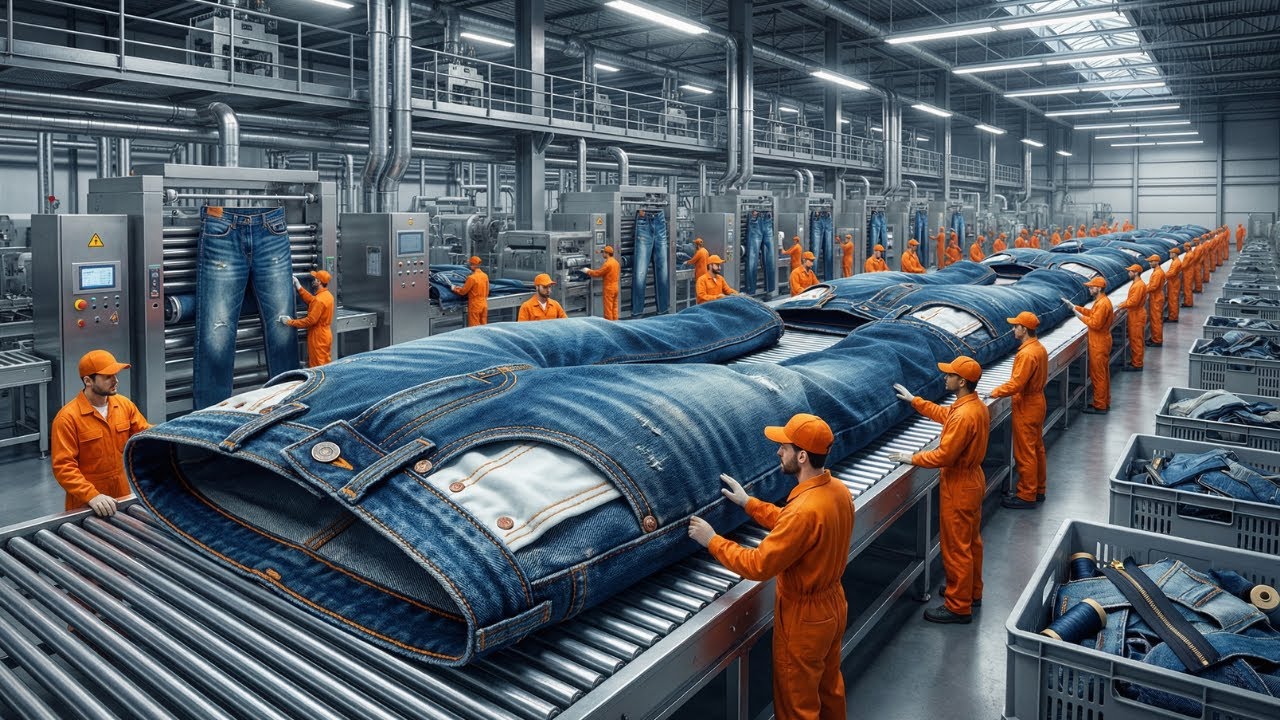 Inside the Premium Denim Factory: From Raw Cotton Bale to Finished Jeans