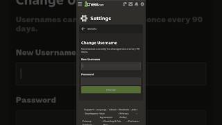 how to change Username in chess.com easy #chess