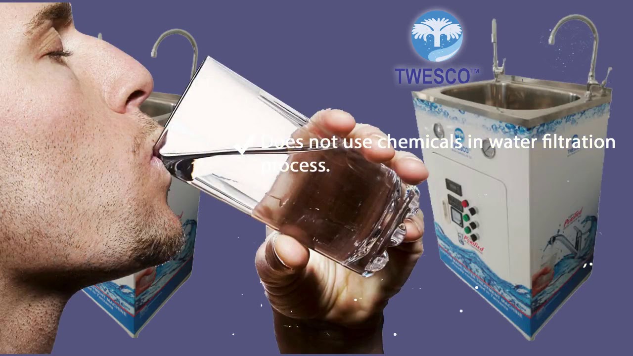 Modern Water Purification Machine (The DT Series). - YouTube