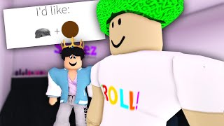 becoming a HAIR STYLIST in BLOXBURG HARD MODE