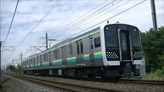 E131系試運転　E233系5000番代京葉線全線開通30周年HM　外房線