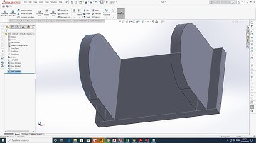 Bài 2 Dựng chi tiết 2D sang 3d trên solidworks 2018