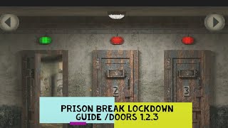 prison break lockdown guide / doors 1,2,3 screenshot 4