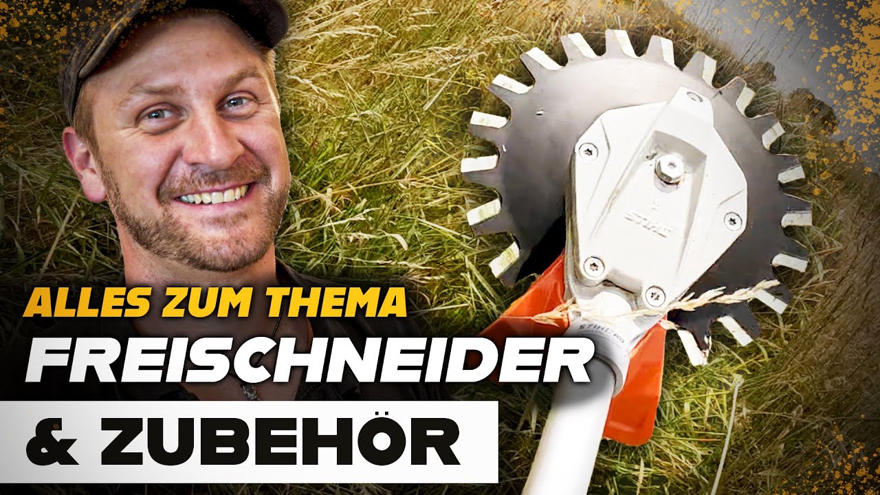 UNKRAUT ENTFERNEN! ❌ - Alles zum Thema STIHL Freischneider und TIGER Anbaugeräte