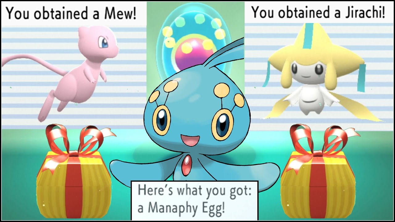 How to get Manaphy Egg and Phione in Pokémon Brilliant Diamond and Shining  Pearl