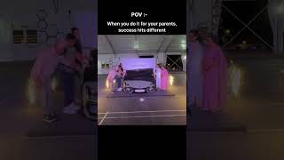 When You Do It For Your Parents, Success Hits Different