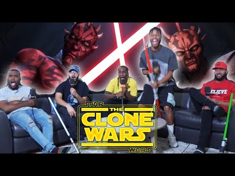 OBI WAN VS SAVAGE & DARTH MAUL! Star Wars The Clone Wars Ep 501/502 Reaction