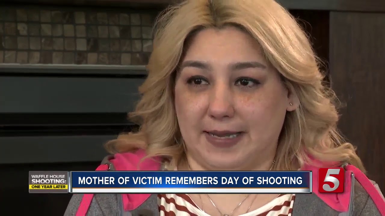 Mother of Waffle House shooting victim still sends texts nearly a year ...
