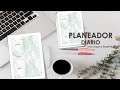 📝 PLANIFICADOR DIARIO PLANTILLA [ imprimir ] ◔◡◔ 📝