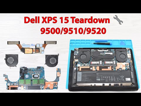 How to Disassemble Dell XPS 15 9500 / 9510 / 9520 – Step-by-Step Guide