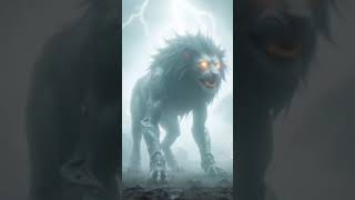 Angry Hybrid Monster on the Rampage! 😡🐾🚗"Hashtags: #RampageMonster #HybridBeast #FuryUnleashed