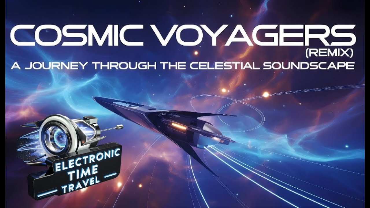 Cosmic Voyagers Remix | A Journey Through the Celestial Soundscape | Electronic Time Travel