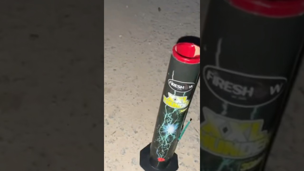 XXL Thunder Firework | mega explosion 💥