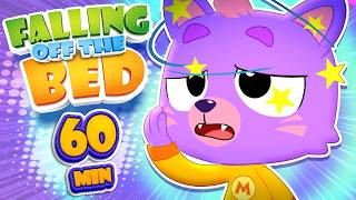 🛏️ falling of the bed | Fun Counting Song for Kids and hour of kids songs - Super Kids