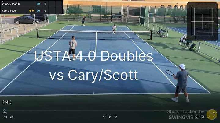 Tennis Practice | Doubles | Phong/Martin vs Cary/S...