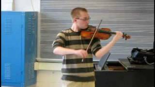 Paganini Caprice No 11 - Alex Ayers, violin