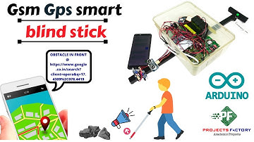 GSM GPS Based Smart Blind Stick