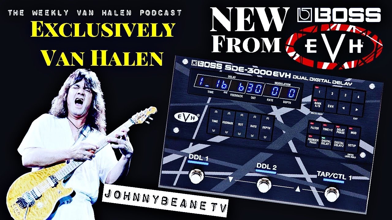 Let's talk about the NEW BOSS EVH SDE-3000EVH Dual Digital Delay