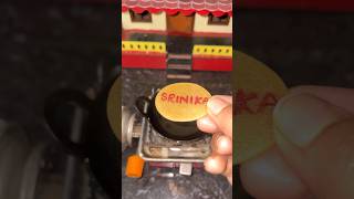 Srinika Name Pani Puri in Miniature #miniature #miniaturecooking #minicooking ture
