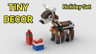 This Tiny Lego Reindeer Is Pure Decoration