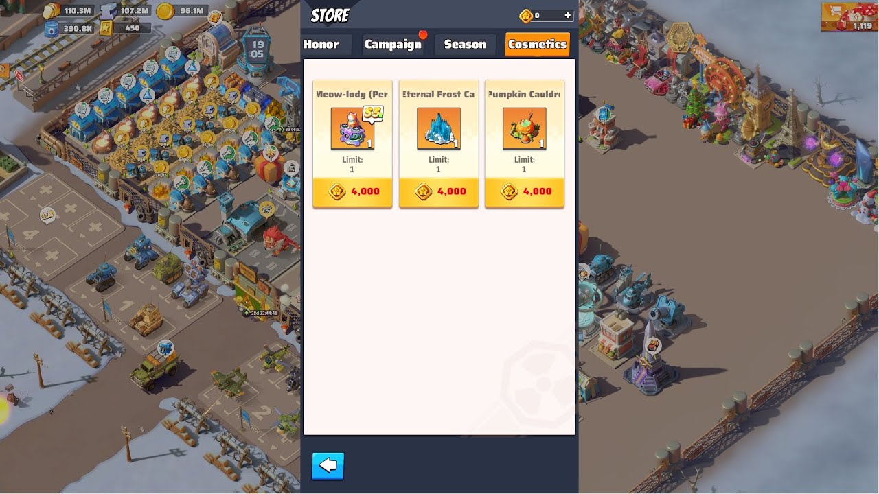 New Cosmetics Store JUST DROPPED in Last War!