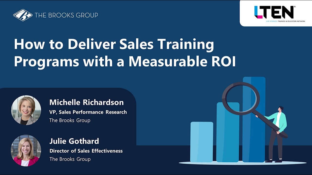 How to Deliver Sales Training Programs with Measurable ROI