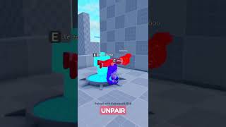 Red and Blue SAD Teamwork Obby #roblox #shorts