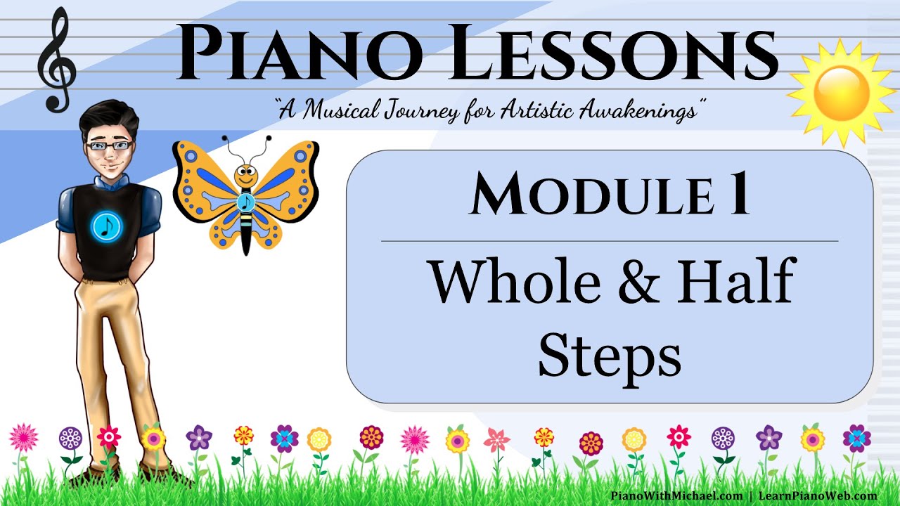 M1 - Half Steps and Whole Steps - YouTube