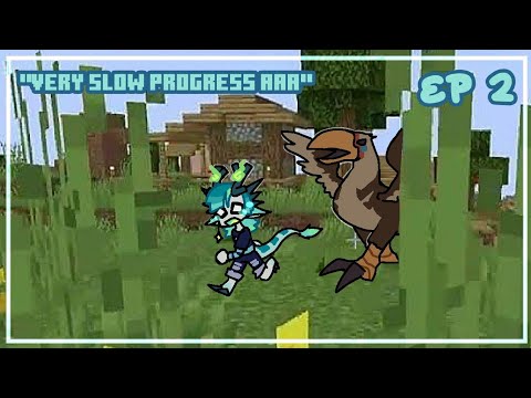 very slow progress | Sleepy Land | EP2 | MINECRAFT SURVIVAL MODDED ...
