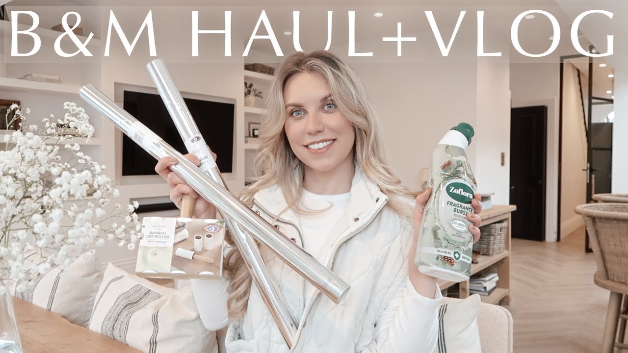 B&M HAUL 🥐 New In Brunch Club 🌼 Spring Home Decor Finds VLOG