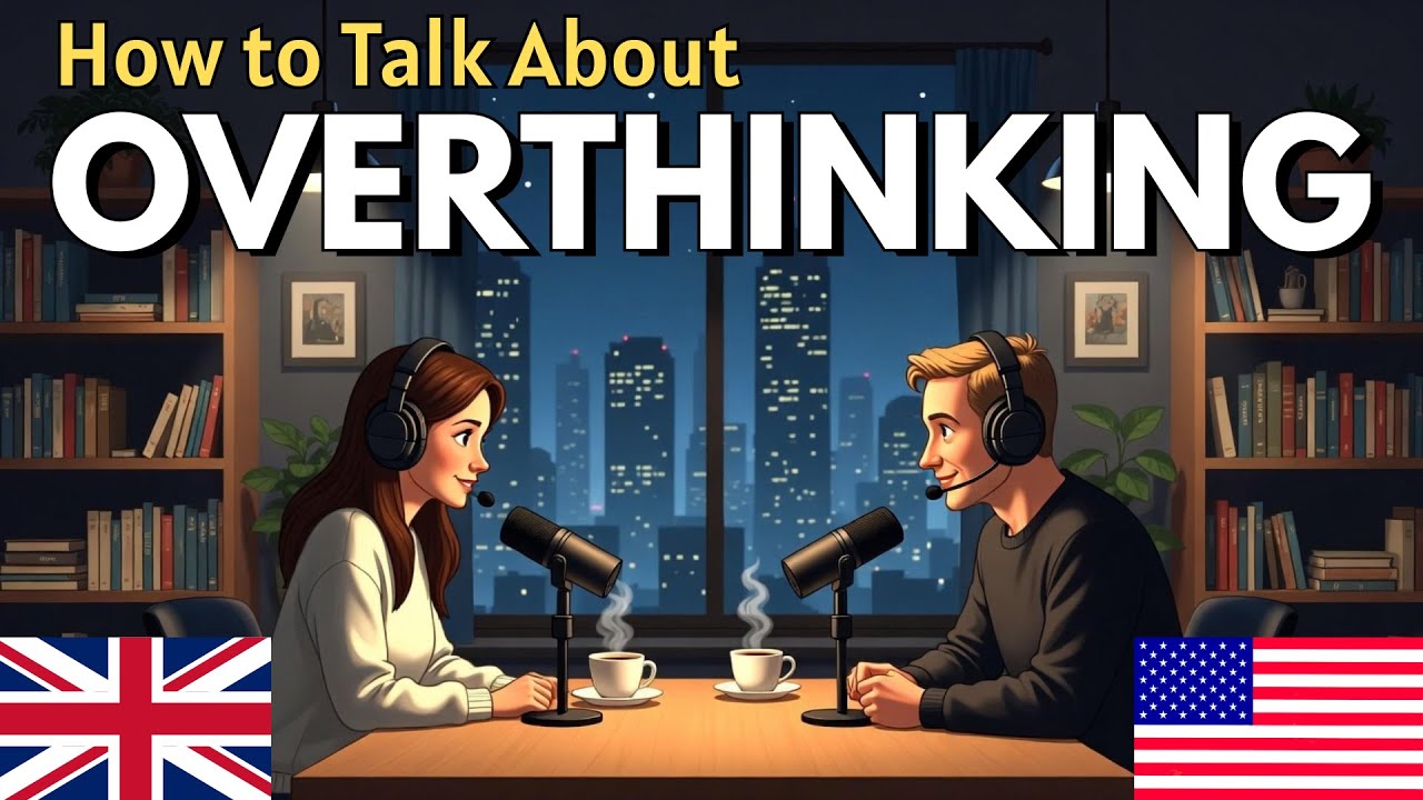 👉 Stop Overthinking in English | Learn Natural English for Stress & Worry