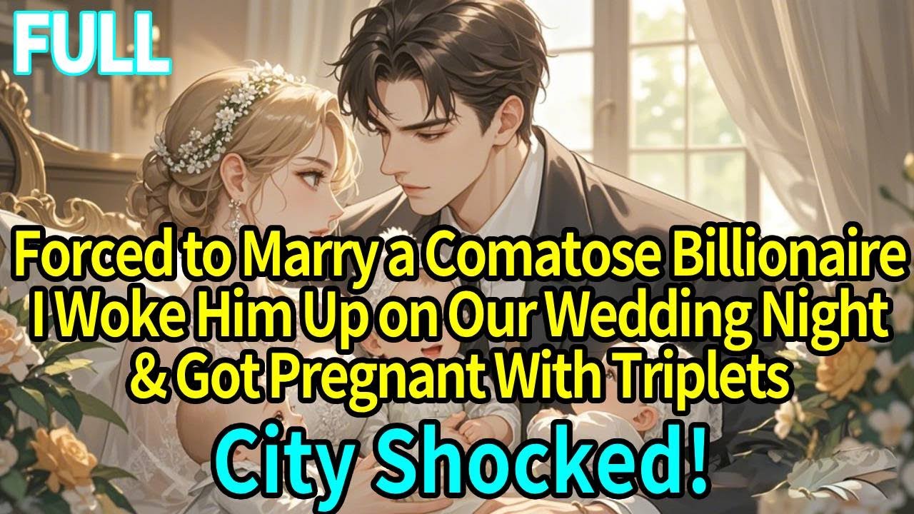 Forced to Marry a Comatose Billionaire, I Woke Him Up on Our Wedding Night—Got Pregnant w/ Triplets