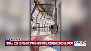 Will Rogers Intl. Airport to replace flooring across entire terminal
Will Rogers Intl. Airport to replace flooring across entire terminal
Stay informed about Oklahoma news and weather! Follow KFOR News 4 on our website and social channels.
https://kfor.com/
https://www.youtube.com/c/kfor4news
https://www.facebook.com/kfor4
https://twitter.com/kfor
https://www.instagram.com/kfortv4/
https://www.tiktok.com/@_kfor4 Will Rogers Intl. Airport to replace flooring across entire terminal