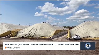 900,000 tons of food waste went to landfills in 2024
