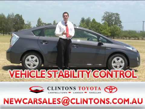 Clintons Prius Vehicle Stability Control