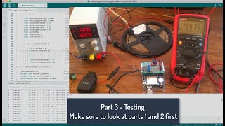 #03 Tutorial - Off-grid DIY Solar PV Arduino Power Datalogger Project part 3 - Testing