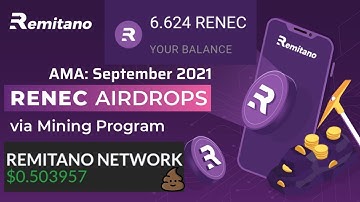 Remitano Network Mining | RENEC | Airdrop SparroW