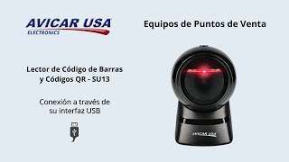 Escáner Lector de Códigos de Barras y Códigos QR SU13 - Conexión USB Windows screenshot 2
