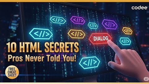 10 Hidden HTML Tags You’ve NEVER Used (But Should!)