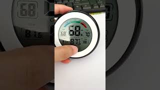 Termohigrómetro Temperatura Higrómetro Pantalla Táctil