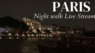 Paris night walk Live (08 May 2024) on Wednesday #pariswalk #パリ散歩 #pariswalkingtour