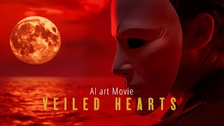VEILED HEARTS | AI art movie | midjourney | ai monologue