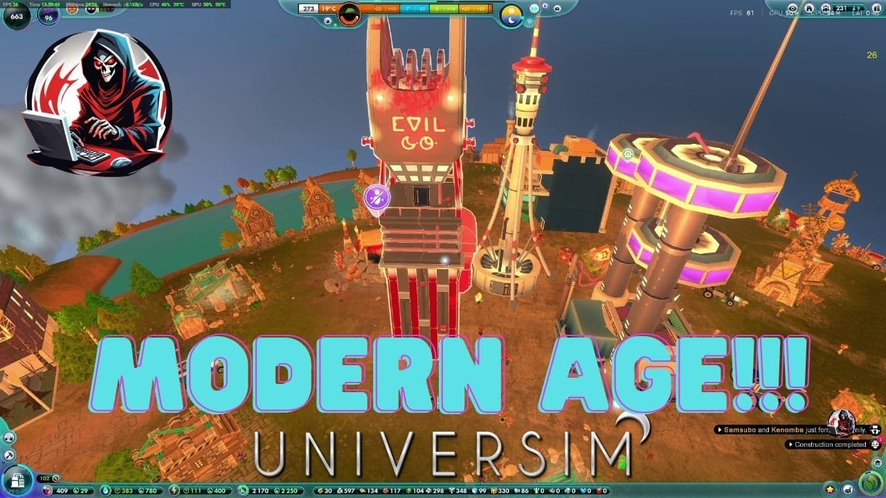 The Universim - We Reached The Modern Era.