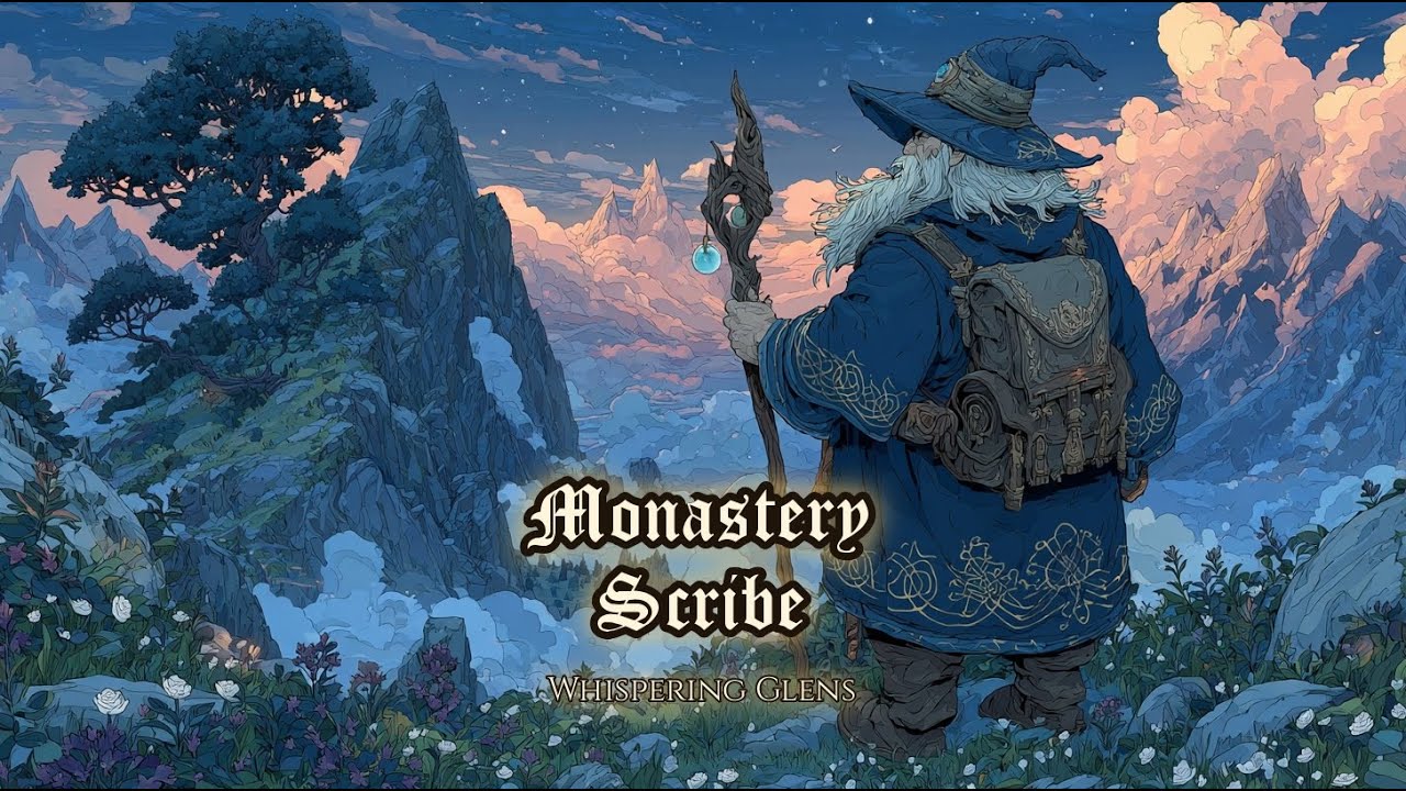 Monastery Scribe | Relaxing Medieval Fantasy Music for Sleep & Focus