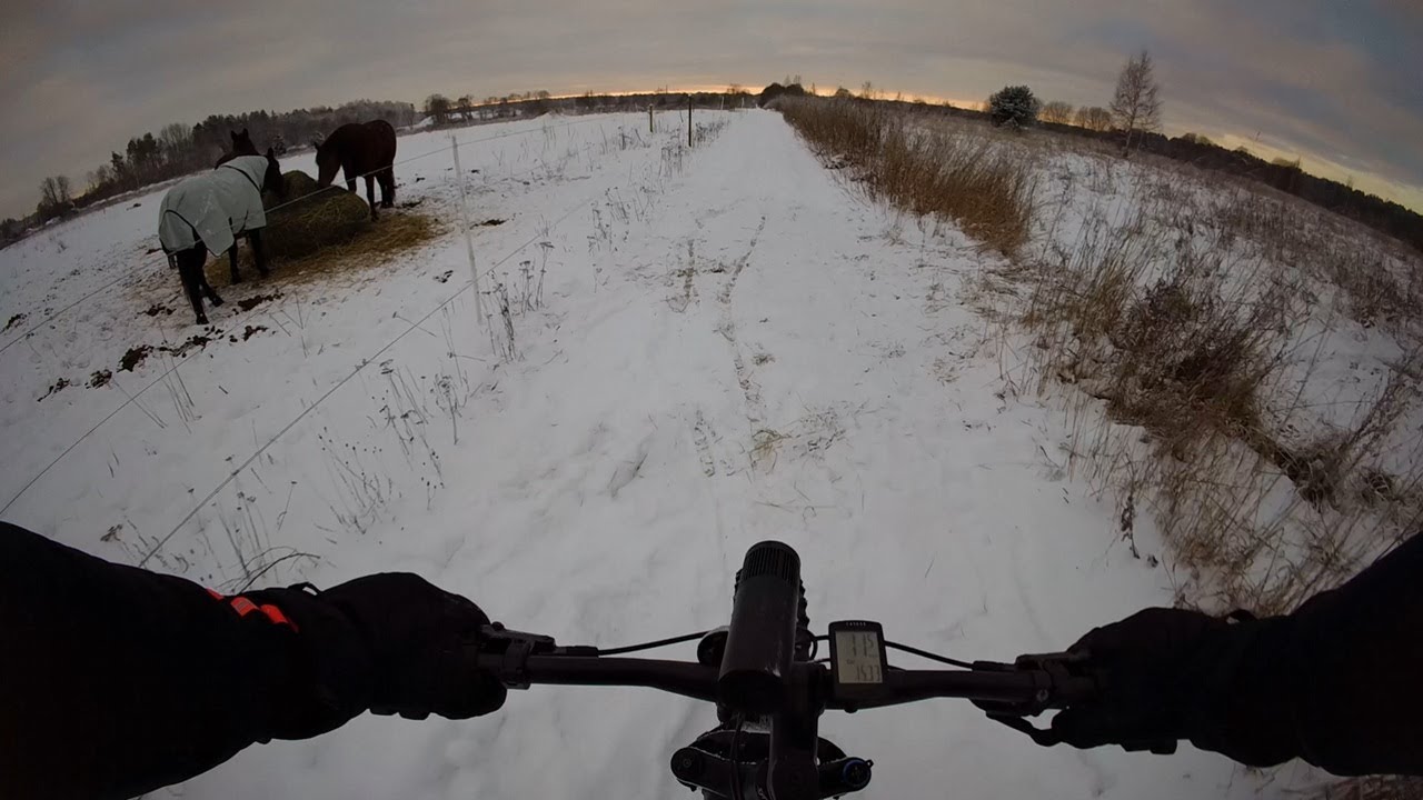 Ülemiste Lake Roundtrip: Rough Winter Trails On Fatbike And Drone Crash
