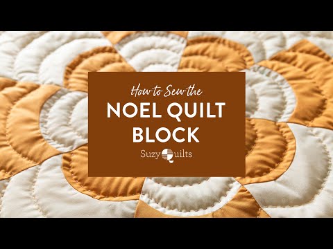 How to Sew a Noel Quilt Block
