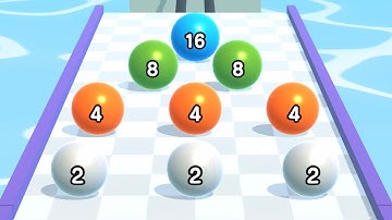 Ball Run 2048 - All Levels Gameplay Walkthrough Android iOS (New Update #4)