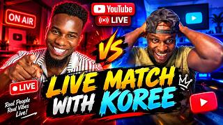 LIVE NOW🔴 EXCLUSSIVE LIVESTREAM WITH KOREE THE TRAVELER | LAUGHS, MATCHES, BANTERS & POSITIVE VIBES