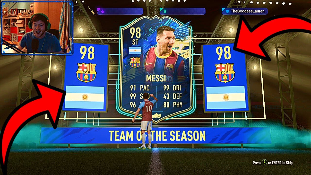 98 MESSI!!! BIGGEST ULTIMATE PACK EVER - FIFA 21